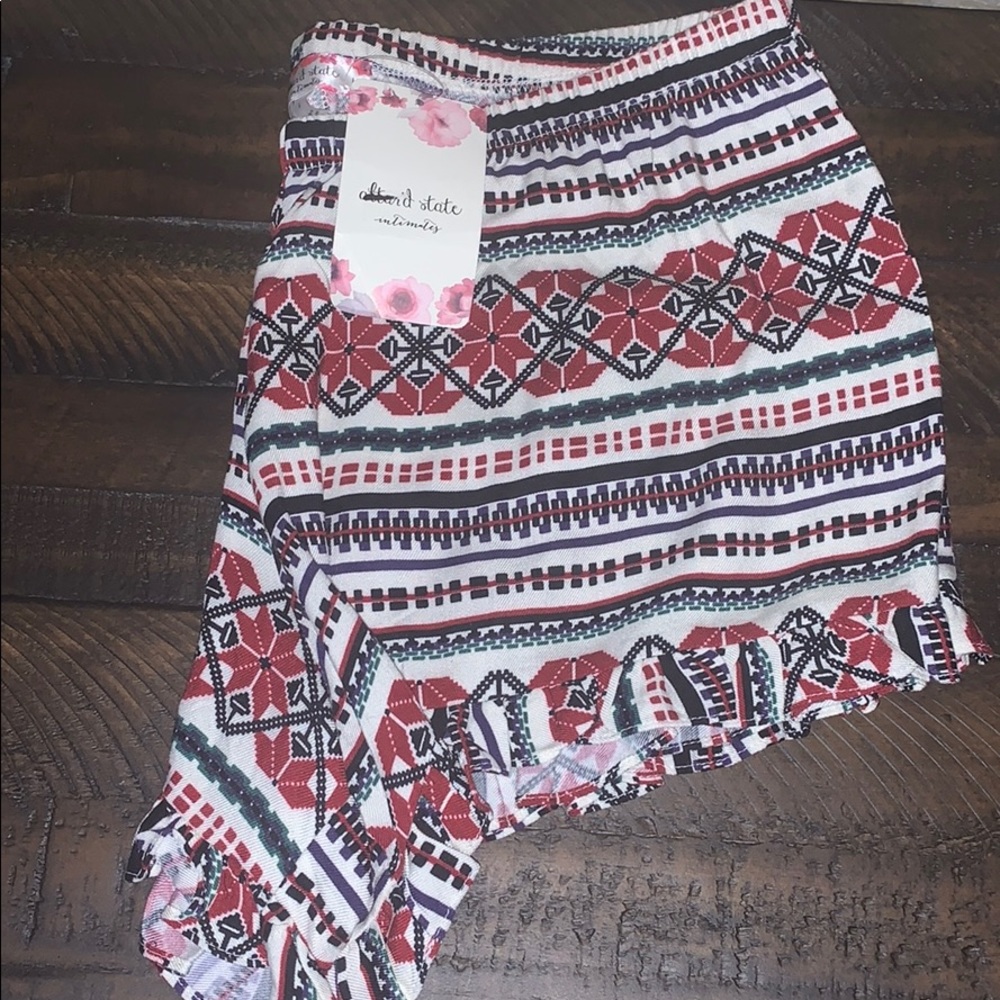 Altar’d State winter PJ shorts